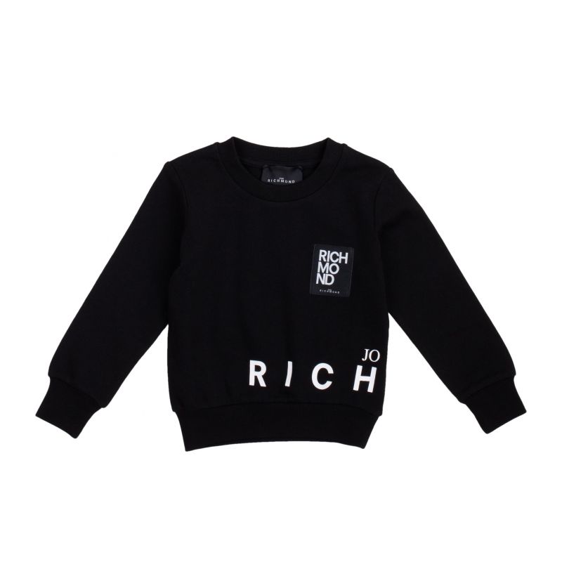Детски суичър момче JOHN RICHMOND RBP22012FE-BLACK