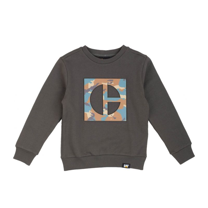 Детски суичър момче CATERPILLAR 2931F0028-ARMY
