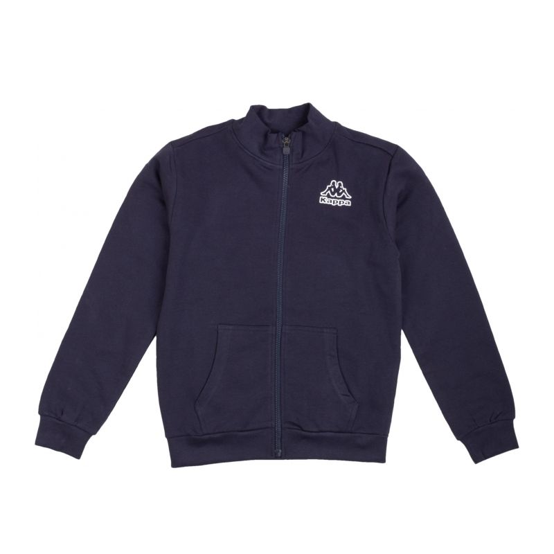 Детски суичър момче KAPPA 8051F0065-BLUE-WHITE