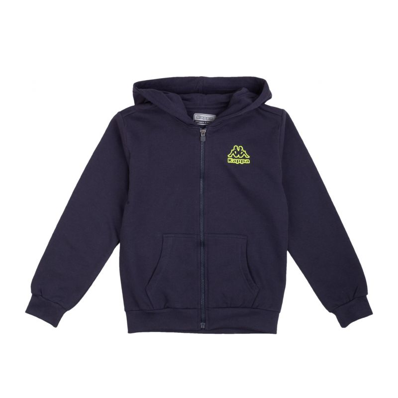 Детски суичър момче KAPPA 8031F0064-BLUE-LIME