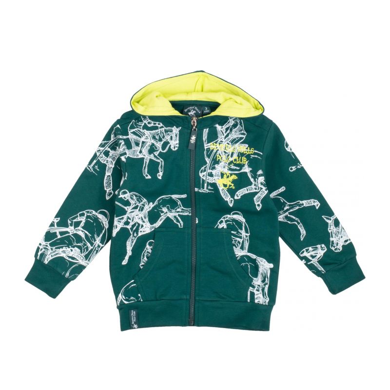 Детски суичър момче BEVERLY HILLS POLO CLUB 7651F0165-G034-BOTANICAL