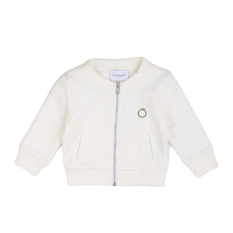 Детски суичър момче TRUSSARDI TIA23137FE-MILK
