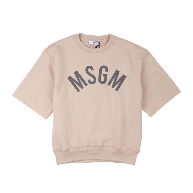 Детски суичър момче MSGM S4MSJBSW263-105-BEIGE