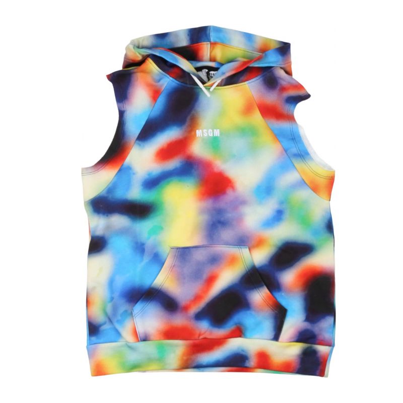 Детски суичър момче MSGM MS029546-204-VANILLA