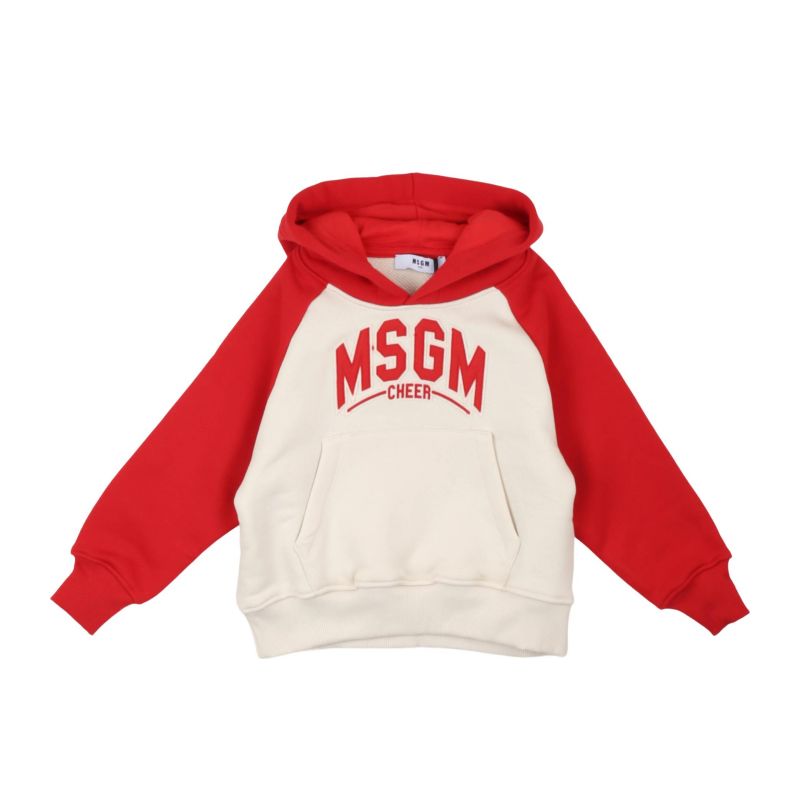 Детски суичър момче MSGM F4MSJBHS225-013-01-CREMA