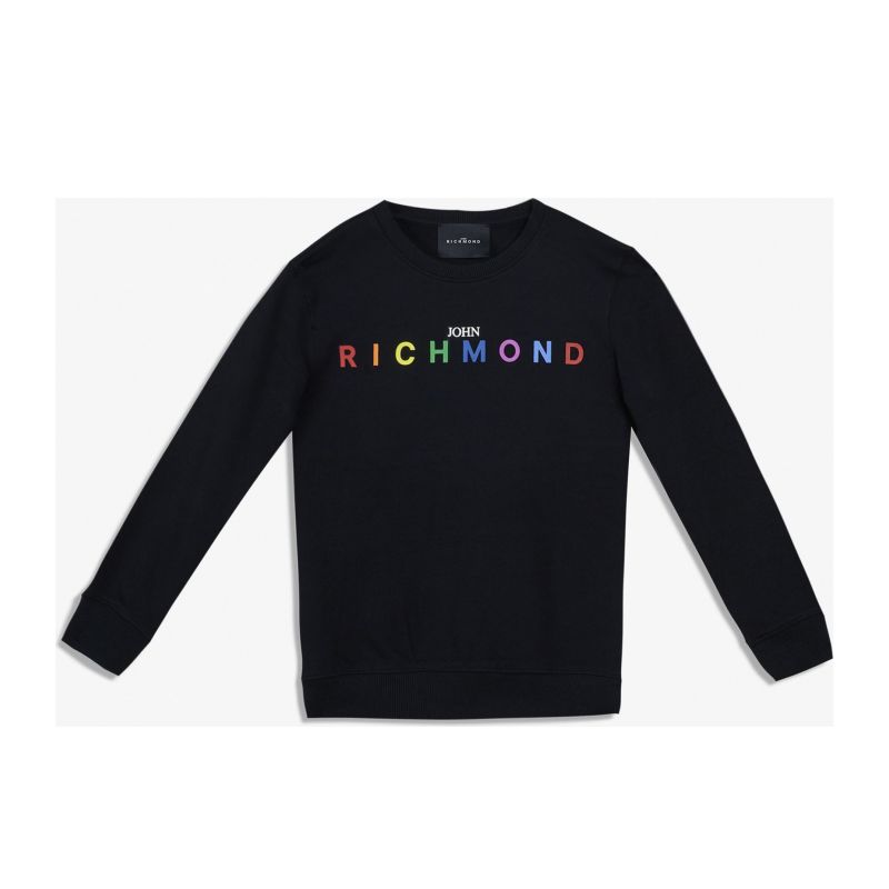 Детски суичър момче JOHN RICHMOND RBP21018FE-BLACK