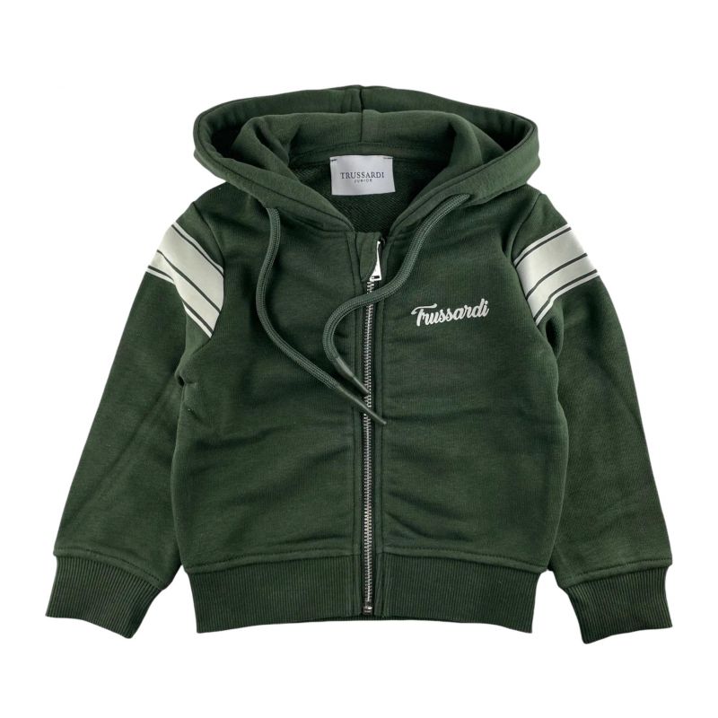 Детски суичър момче TRUSSARDI TIA24056FE-GREEN-M-OW
