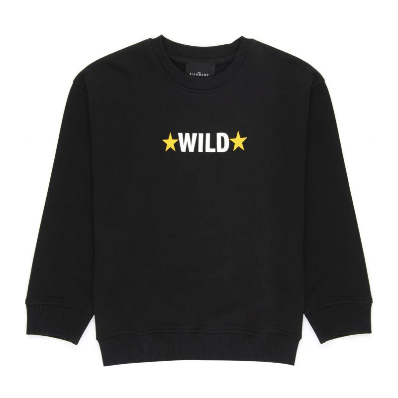 Детски суичър момче JOHN RICHMOND RBA24115FE-BLACK