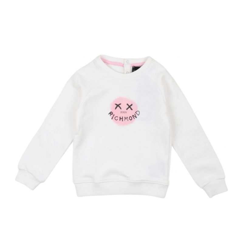 Детски суичър момче JOHN RICHMOND RIA24022FE-OFF-WHITE