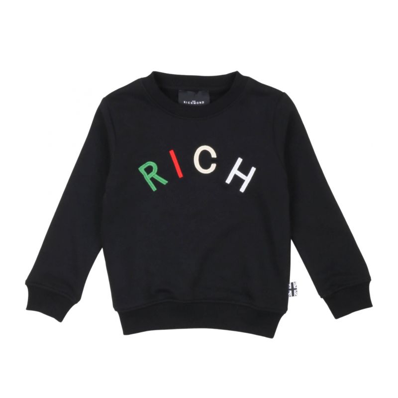 Детски суичър момче JOHN RICHMOND RBP24043FE-BLACK