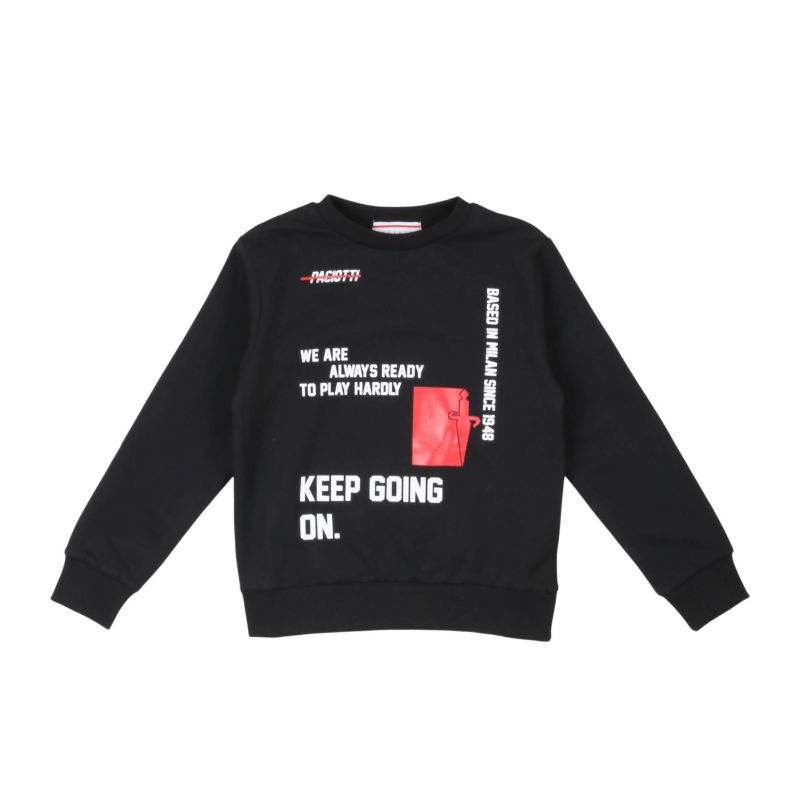 Детски суичър момче PACIOTTI MFP3302J-NERO