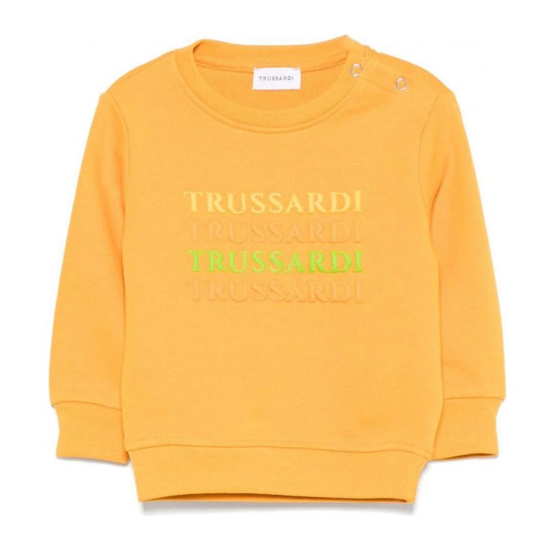 Детски суичър момче TRUSSARDI TIP25028FE-MANDARIN