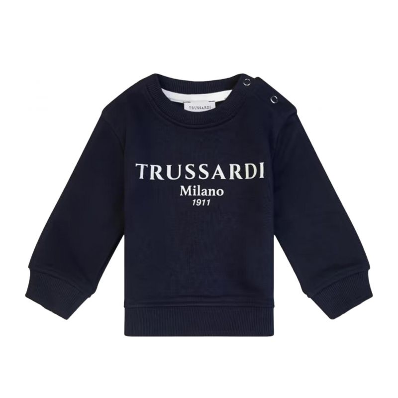 Детски суичър момче TRUSSARDI TIP25012FE-BLUE-NAVY