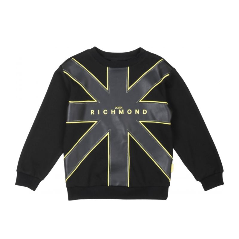Детски суичър момче JOHN RICHMOND RBP25122FE-BLACK-YELL