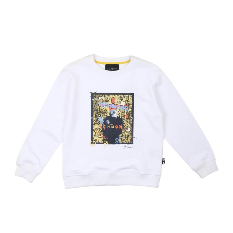 Детски суичър момче JOHN RICHMOND RBP25160FE-WHITE