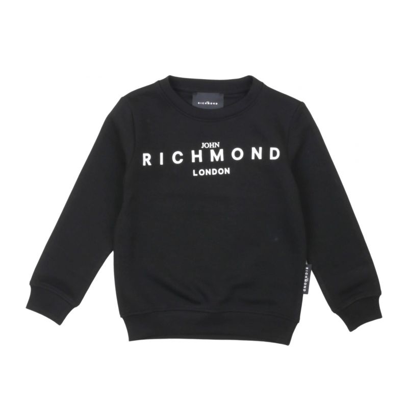 Детски суичър момче JOHN RICHMOND RBP25005FE-BLACK-WHT