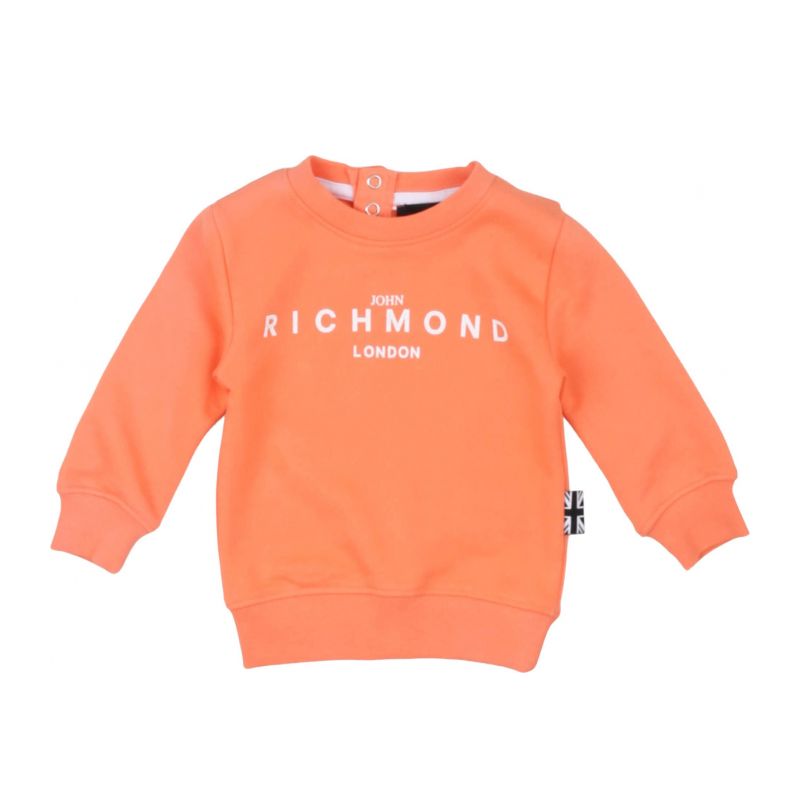 Детски суичър момче JOHN RICHMOND RIP24008FE-PEACH-WHT