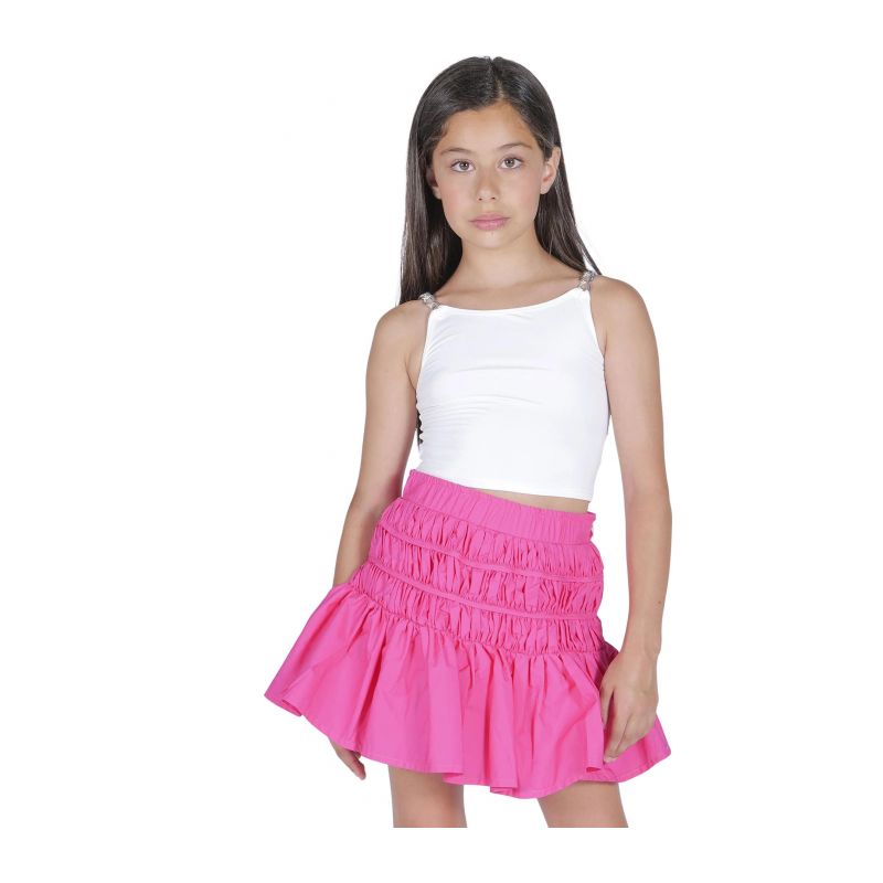 Детски топ момиче FUN&FUN FJTP01571-WHITE