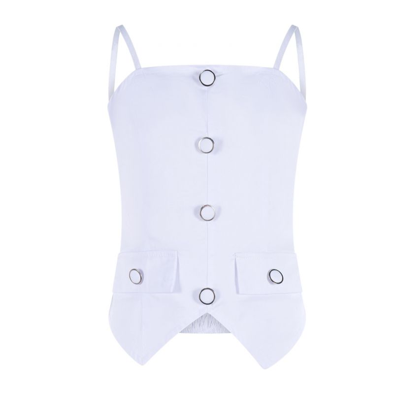 Детски топ момиче FUN&FUN FCJTP01153-WHITE