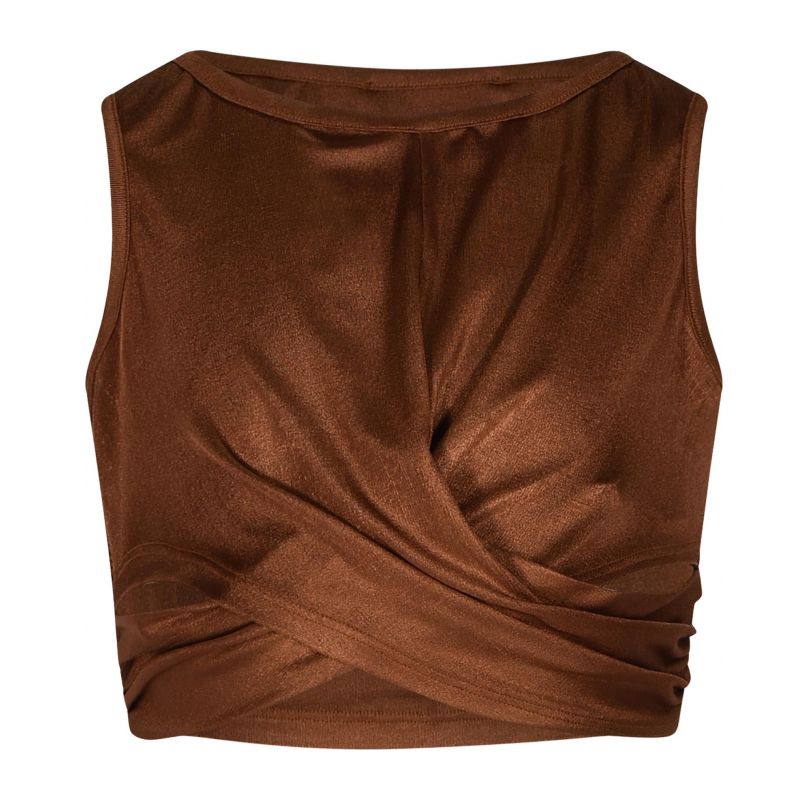 Детски топ момиче HATE LOVE HLJTP01706-BRONZE