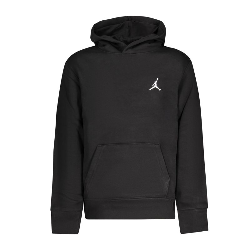 Детски черен суитшърт с цип  JORDAN 95D232_NE023BLA
