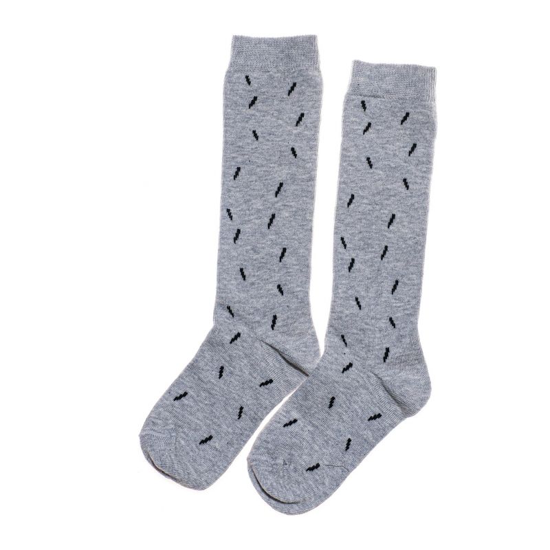 Детски чорапи COCCODE C54861-GRMELANGE-FULMINI-BLU