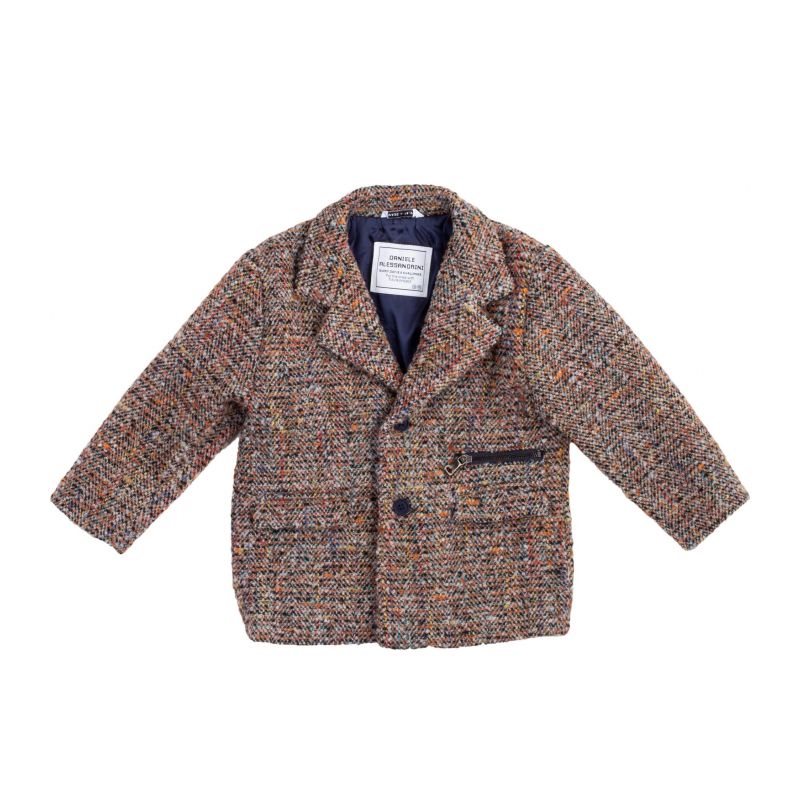 Детско палто за момче DANIELE ALESSANDRINI 1291O0818-TABACCO
