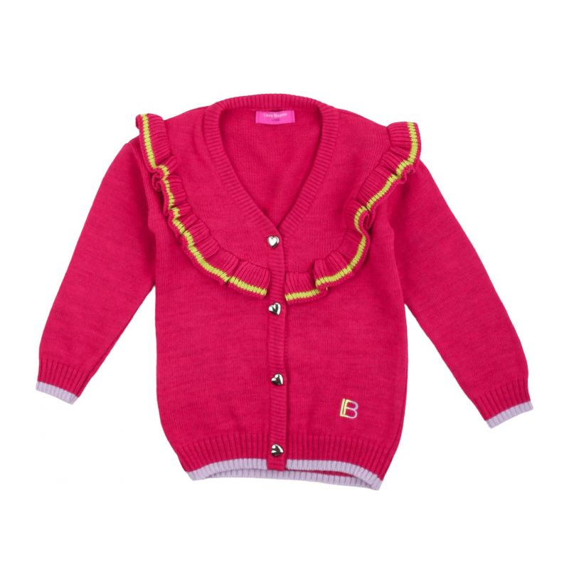 Жилетка за момиче LAURA BIAGIOTTI MGLB3351BA-V1-FUCSIA
