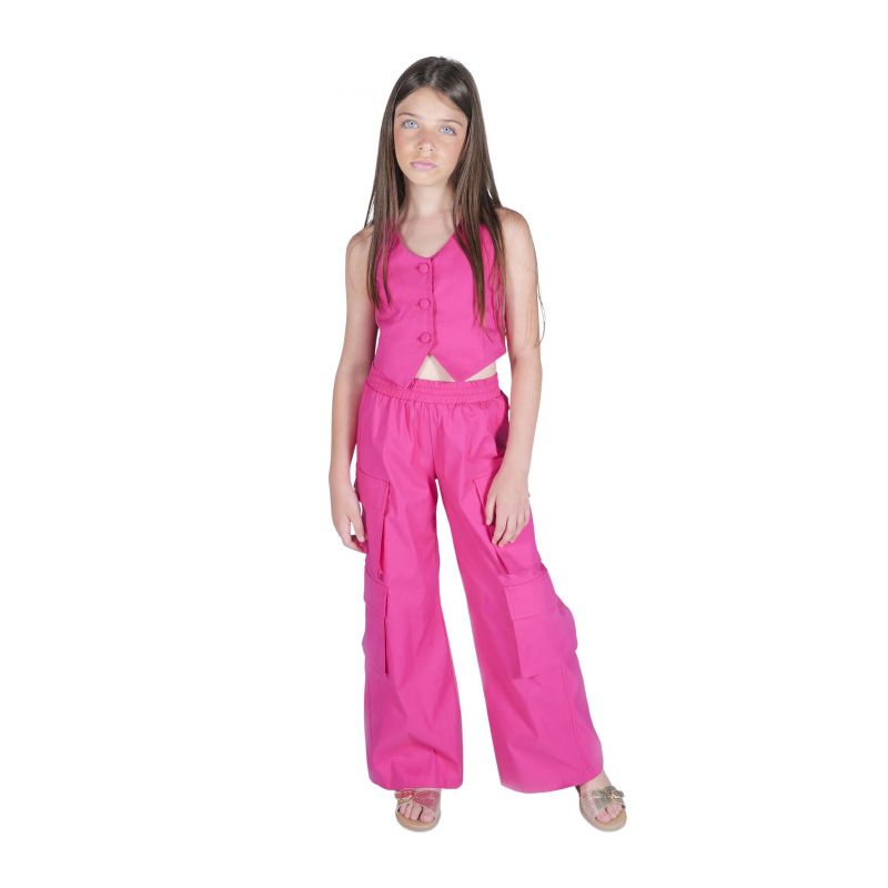 Жилетка за момиче FUN&FUN FJWA01566-FUCSIA