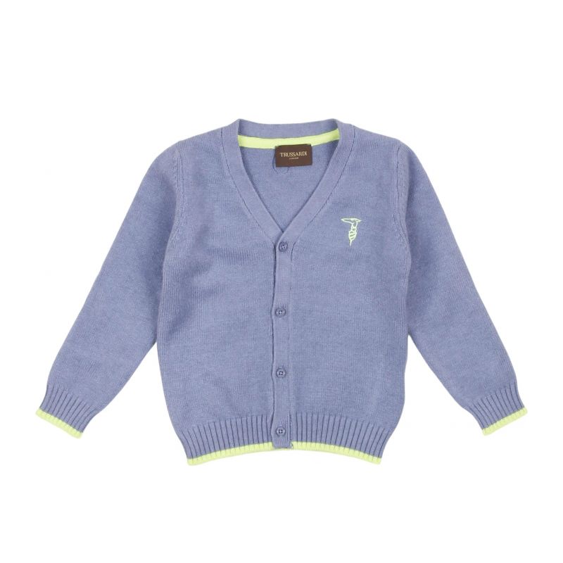 Жилетка за момче TRUSSARDI TIA22013CD-STONEWASH