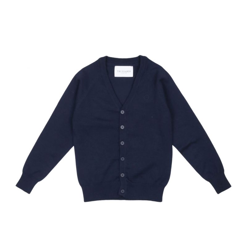 Жилетка за момче TRUSSARDI TBA24076CD-BLUE-NAVY