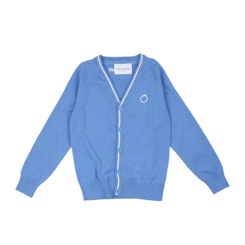 Жилетка за момче TRUSSARDI TBP24055CD-DUST-B-W-S