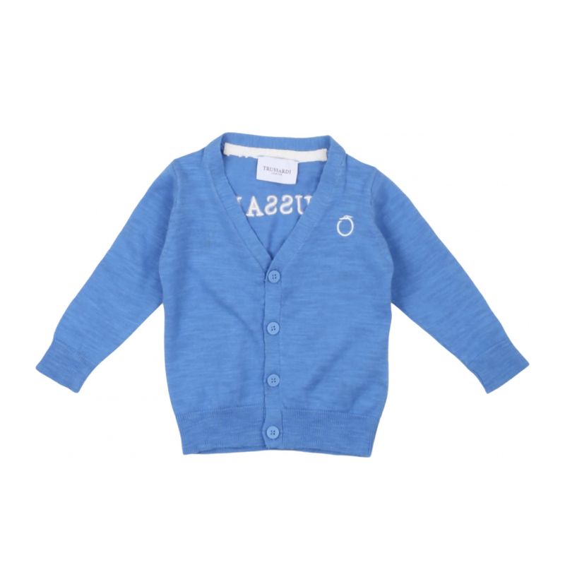 Жилетка за момче TRUSSARDI TIP24076CD-D-BLUE-W-S