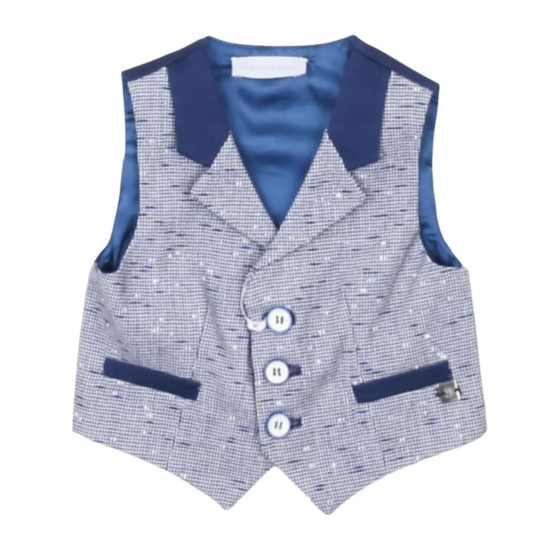 Жилетка за момче CARLO PIGNATELLI GLC91401B-AZZURRO