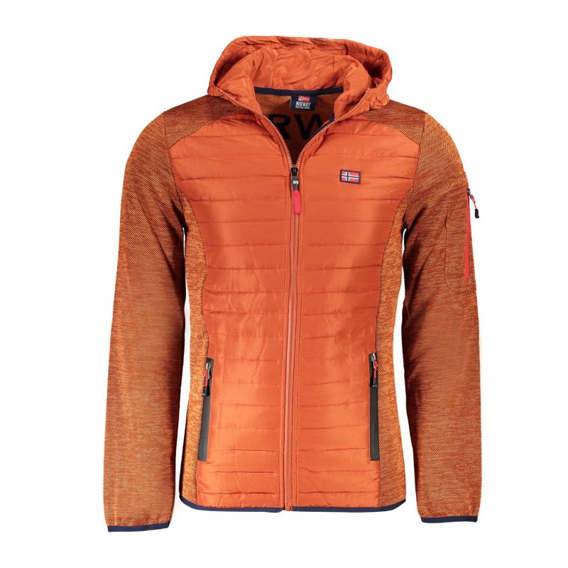 Кафяво мъжко спортно яке  NORWAY 1963 849307_MARUST