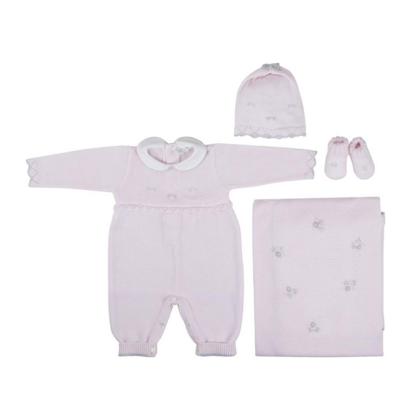 Комплект детски дрехи момиче PRIMODI BEBE 503ROSA-GRIGIO
