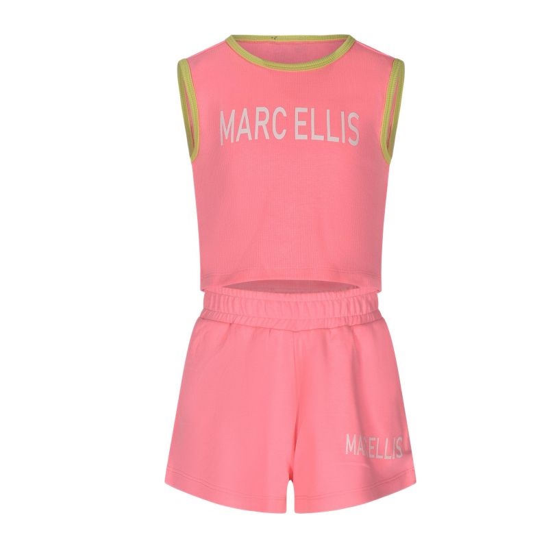 Комплект детски дрехи момиче MARC ELLIS JMJCM01237-FUCSIA-GREEN