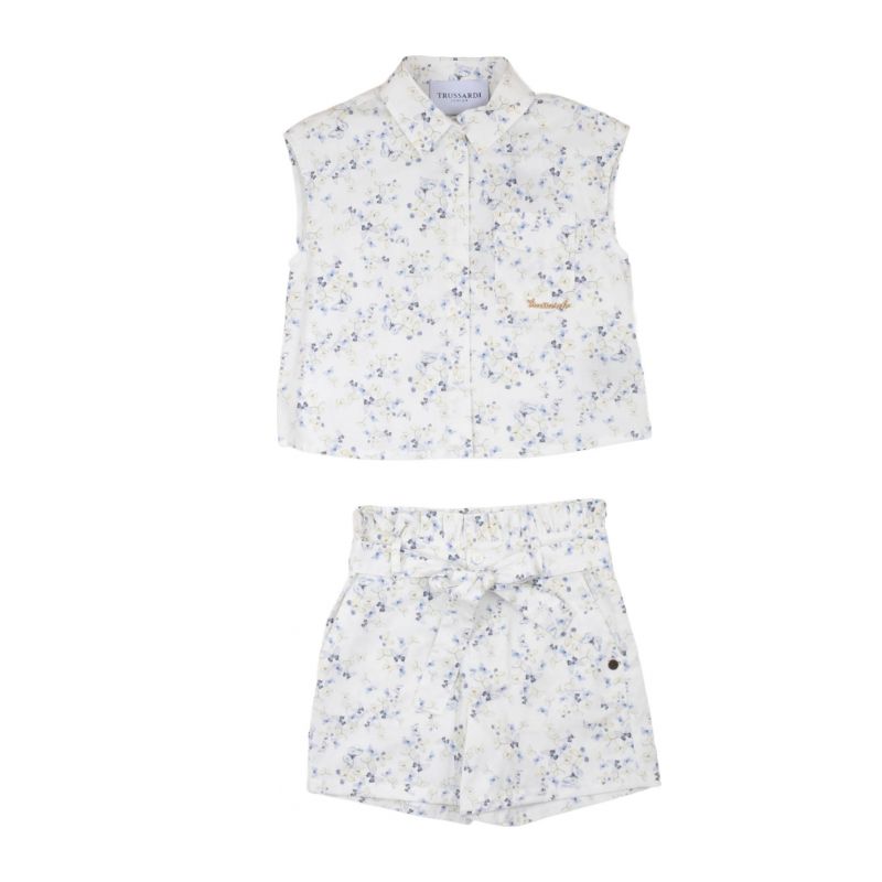 Комплект детски дрехи момиче TRUSSARDI TGP25063CL-BUTTERFL-B
