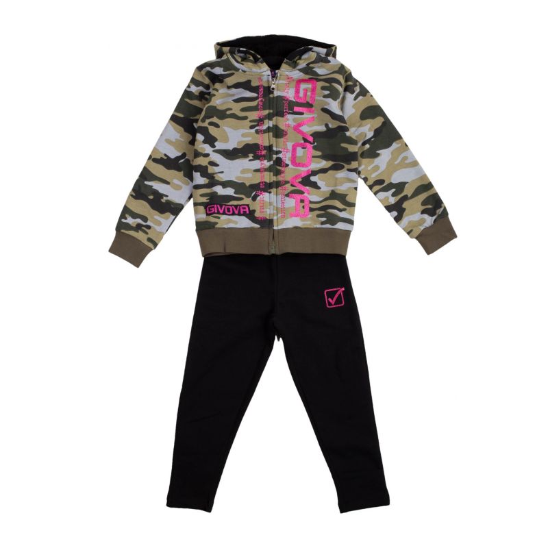 Комплект детски дрехи момиче GIVOVA 7441T0030-ARMY