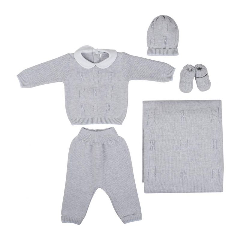 Комплект детски дрехи момче PRIMODI BEBE 504-GRIGIO-CIELO