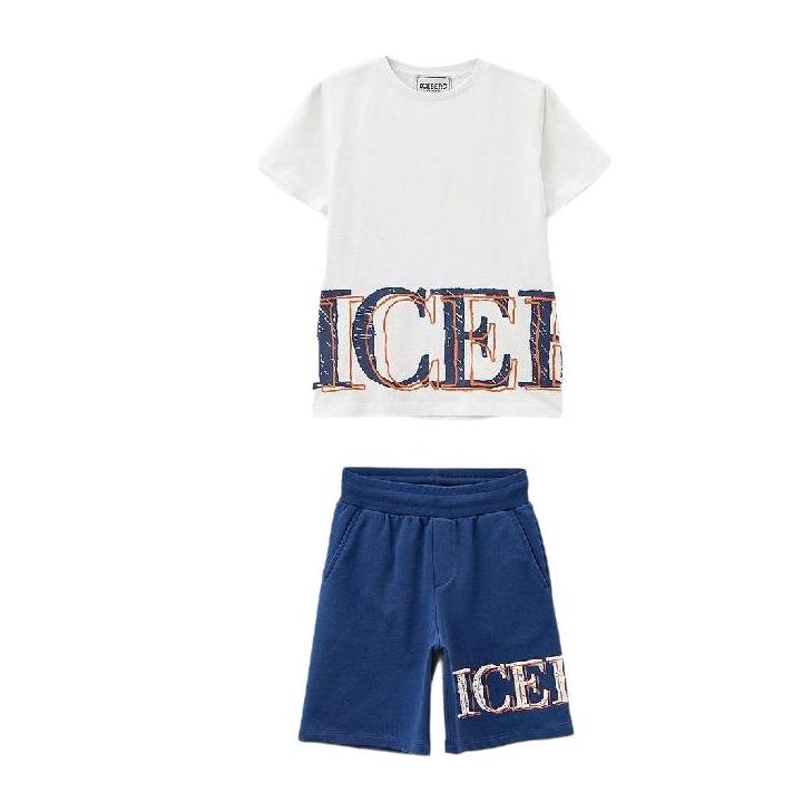 Комплект детски дрехи момче ICEBERG CMBICE4100B-BIANCO