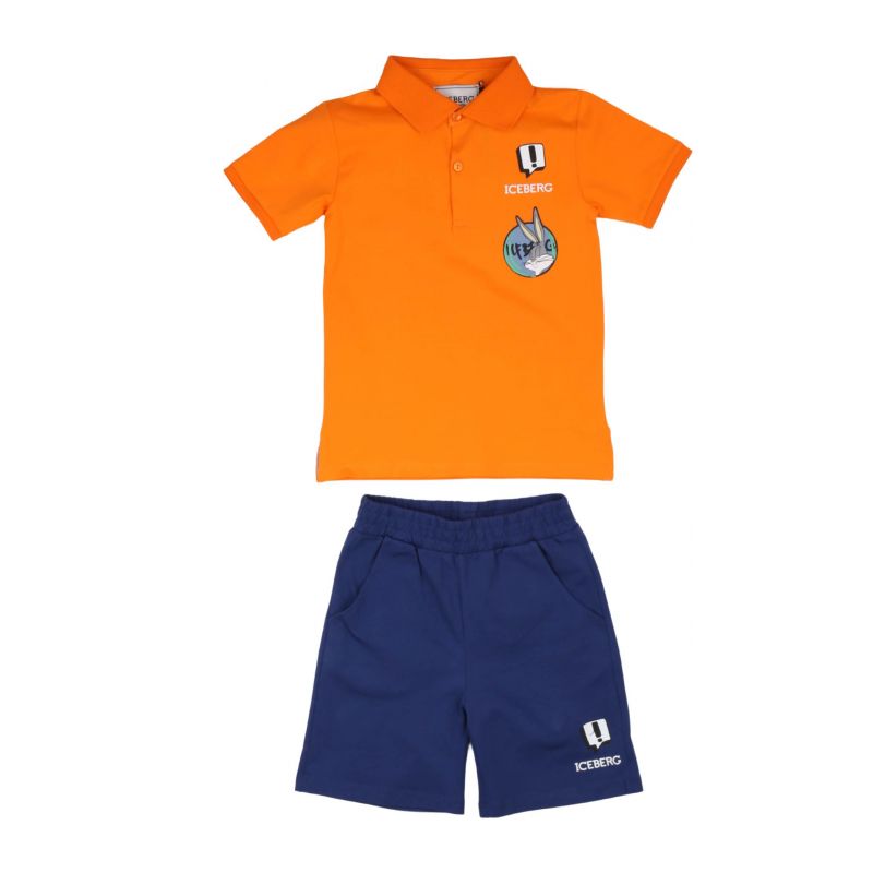 Комплект детски дрехи момче ICEBERG CCICE4101N-ARANCIO
