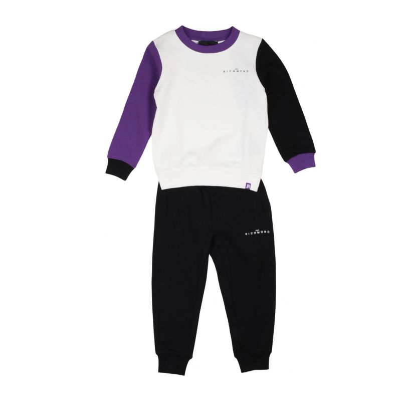 Комплект детски дрехи момче JOHN RICHMOND HBA23009CF-CLOUD-BLK