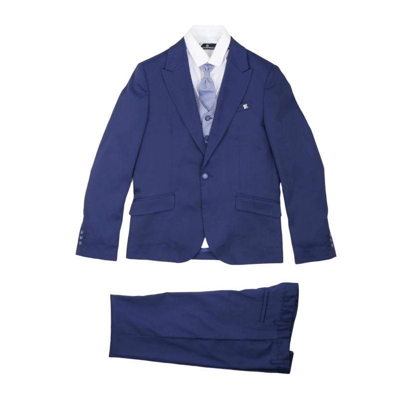 Комплект детски дрехи момче CARLO PIGNATELLI COMC18104J-BLU-ELETTRICO