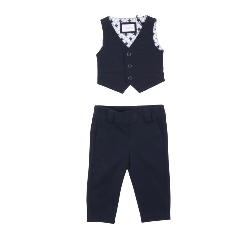 Комплект детски дрехи момче TRUSSARDI TIP25048JP-BLUE-N-BN