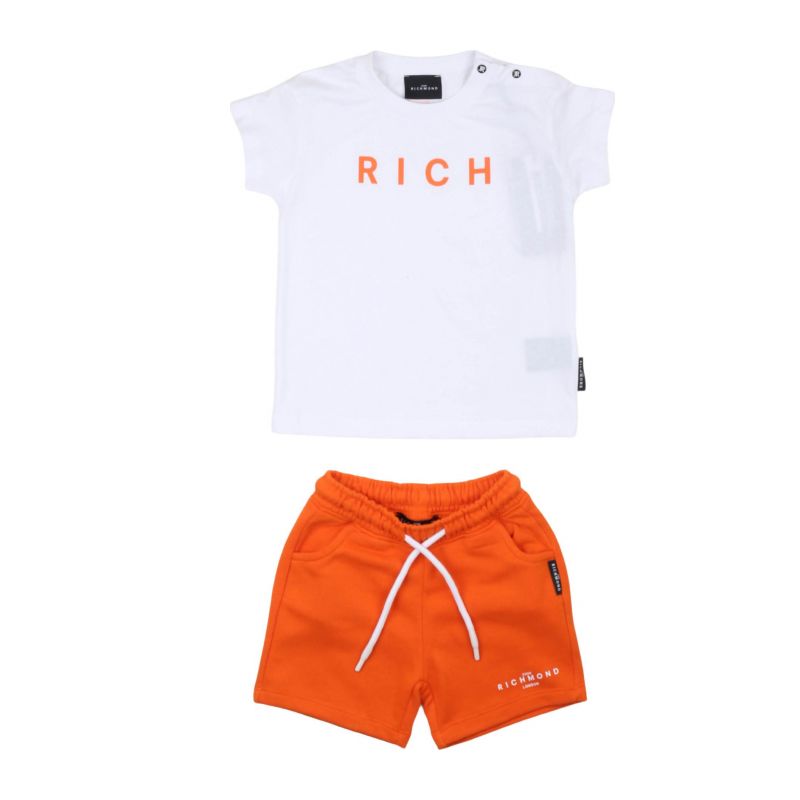 Комплект детски дрехи момче JOHN RICHMOND RIP25019CJ-WHITE-APR