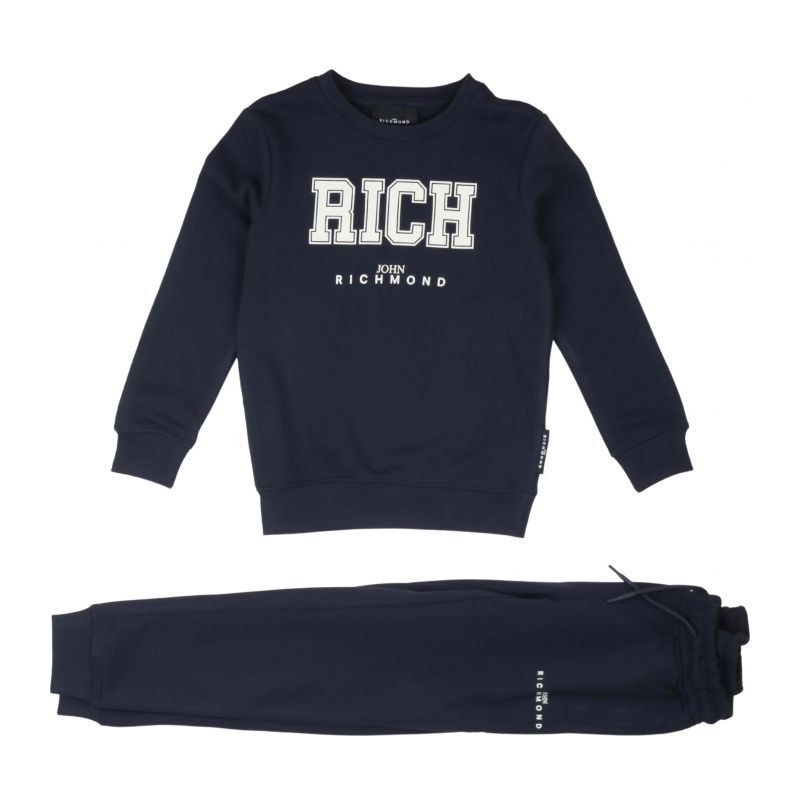 Комплект детски дрехи момче JOHN RICHMOND HBA24005CF-BLUE-BLUE