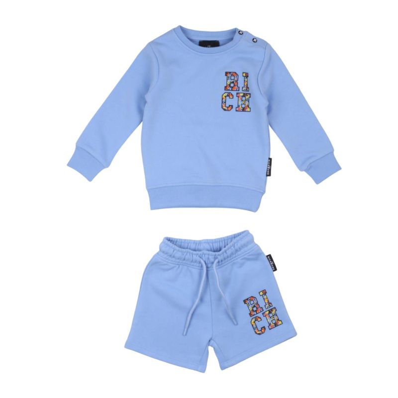Комплект детски дрехи момче JOHN RICHMOND RIP25049CF-C-BLUE-C-B