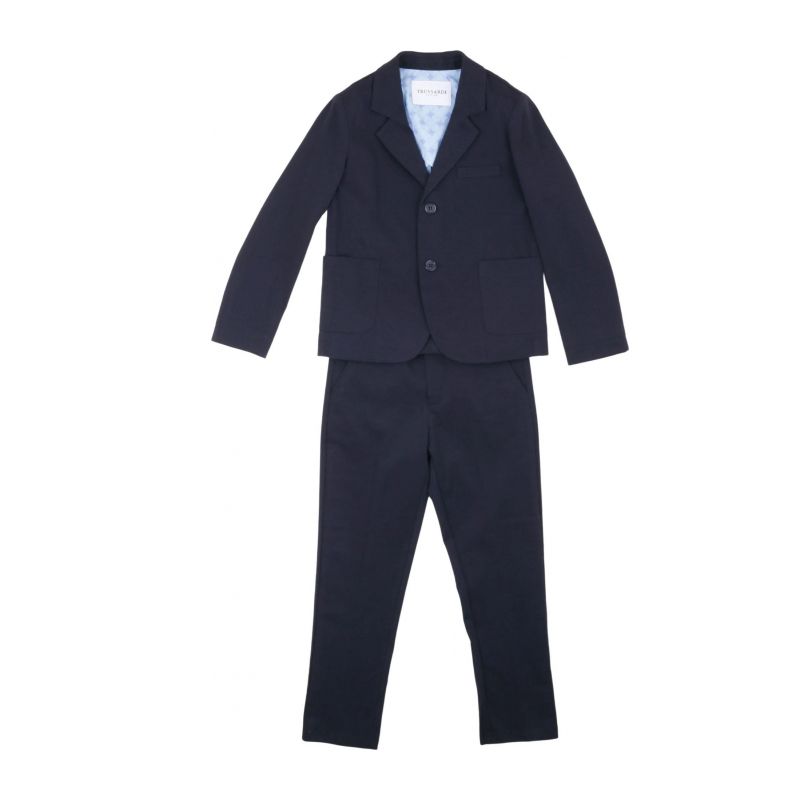 Комплект детски дрехи момче TRUSSARDI TBP25027JP-BLUE-N-B-N