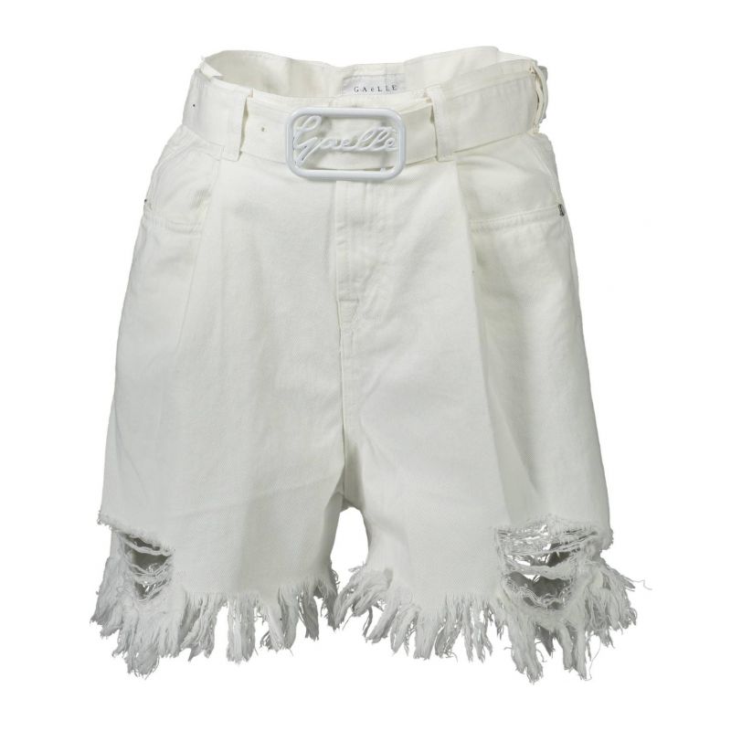 Къси панталони GAELLE PARIS GBD8927_BIANCO_BIANCO